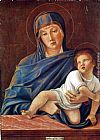 Giovanni Bellini Canvas Paintings - Madonna and Child